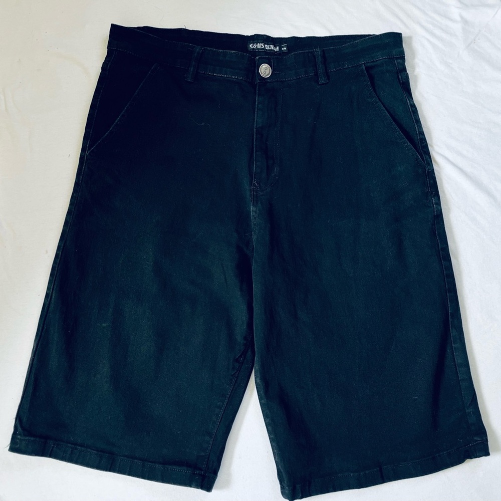 GS115 Denim shorts/ size 38/ black